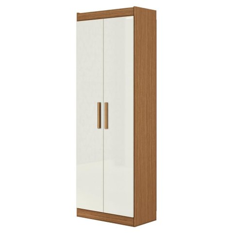 Armario Multiuso 2 Portas 183x60 Cm 2000191 Atacama Off White Armoveis