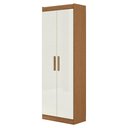Ver imagem 1 de Armario Multiuso 2 Portas 183x60 Cm 2000191 Atacama Off White Armoveis