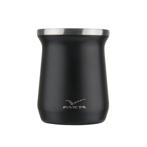 Cuia Térmica 250ml Preto Invicta