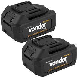 Chave de Impacto Vonder Civ234b Brushless 3/4" 1280nm com Carregador 2 Baterias 20v 4ah e Maleta 60. - 3