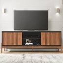Ver imagem 3 de Rack Bancada para Tv até 72 Polegadas Tiger Preto Caemmun