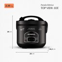 Ver mais imagens de Panela Elétrica Mondial Pe-30-10x 220v Black 2.55kg