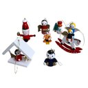 Ver imagem 7 de Enfeite de Natal Natalino Madeira Arvore de Natal Pingente Decoraçao Ornamentaçao Festa Fim de Ano e