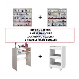 Armário Com Rodas/mesa Para Note/2 Mesinha - 1
