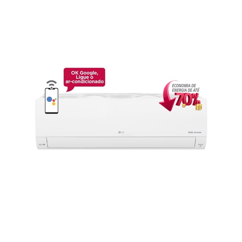 Ar Condicionado Lg Dual Inverter Voice 30000 Btu/h Quente e Frio S4nw30l43fa.eb2gamz - 220 Volts - 2