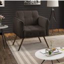 Ver imagem 1 de Poltrona Bia Couro Legítimo 