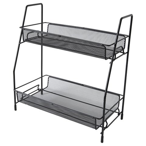 Prateleira de Metal Organizadora Multiuso Berlin 31x17x33cm - Jolitex