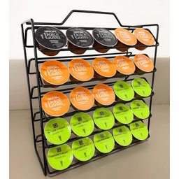 Suporte Porta 50 Cápsulas Café Dolce Gusto Organizador Preto - 3