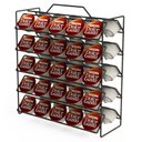 Ver imagem 5 de Suporte Porta 50 Cápsulas Café Dolce Gusto Organizador Preto