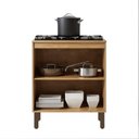 Ver imagem 6 de Balcão de Cozinha com Tampo para Cooktop 70cm 2 Portas Madalena