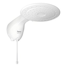 Chuveiro Eletrônico Zagonel Optima 7700w Fixo Cor Branco Potência 7700 W - 4