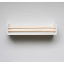 Ver imagem 3 de Prateleira Infantil Branca de Mdf 50x10 Cm – Ideal para Organização de Livros e Decoração