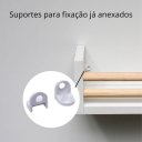 Ver imagem 3 de Prateleira Infantil Branca de MDF 50x10 cm – Ideal para Organização de Livros e Decoração