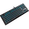 Teclado Gamer Mecânico Hermes E2 Led Azul Switch Marrom E2ledbl-bw - Gamdias - 1