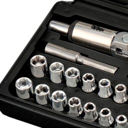 Jogo de Soquete 1/4 41 Peças - Titanium - 2