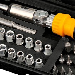 Jogo de Soquete 1/4 41 Peças - Titanium - 3