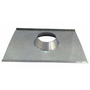 Rufo Colarinho de Telhado Galvanizado Chaminé 230mm Diâmetro