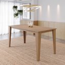 Ver imagem 3 de Mesa de Jantar Vittoria 06 Lugares 160cm S229 Nature - Henn