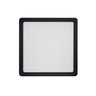 Painel de LED Blumenau Quadrado de Sobrepor 18W Bivolt Preto 3000K - Luz Amarela - 1