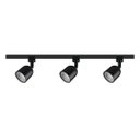 Ver imagem 1 de Trilho com 3 Spots LED Blumenau 15W Bivolt Preto 3000K - Luz Amarela