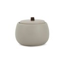 Ver imagem 6 de Kit para Lavabo em Cerâmica Cinza com 4 Peças - Mart