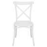 Kit 8 Cadeiras Cross Katrina Jantar Varanda Branco - 6