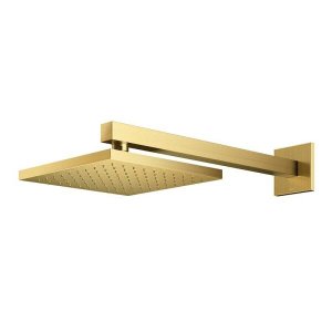 Chuveiro Docol DocolHeaven 888272 de Parede Ouro Escovado