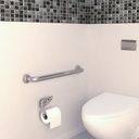 Ver imagem 4 de Alça de Apoio 30 cm Kit 3 unidades Barra Inox Cadeirante Deficiente Idoso Acessibilidade Banheiro Co