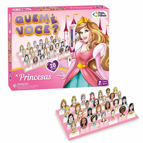 Jogo Quem é Você? - Princesas - Pais e Filhos