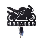 Ver imagem 3 de Porta Chaves Decorativo Feito em Chapa Ferro Moto Esportiva
