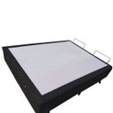 Ver imagem 4 de Base Box Baú Casal Blindado Acolchoes Poliéster Preto 41x138x188