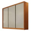 Ver imagem 1 de Guarda Roupa Casal Lôgan Plus 3 Portas 8 Gavetas Cinamomo Fendi - Novo Horizonte
