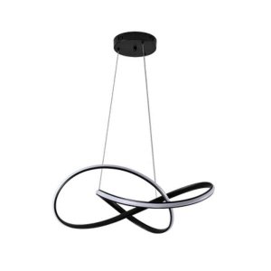 Pendente Led Labra Preto 47W 3000K Bivolt