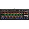 Teclado Mecânico Satellite Gk-501 Usb com Rgb Português - Preto - 1