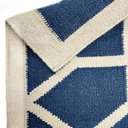 Ver imagem 2 de Tapete Kilim Geo 200x250 Blue 01 66090