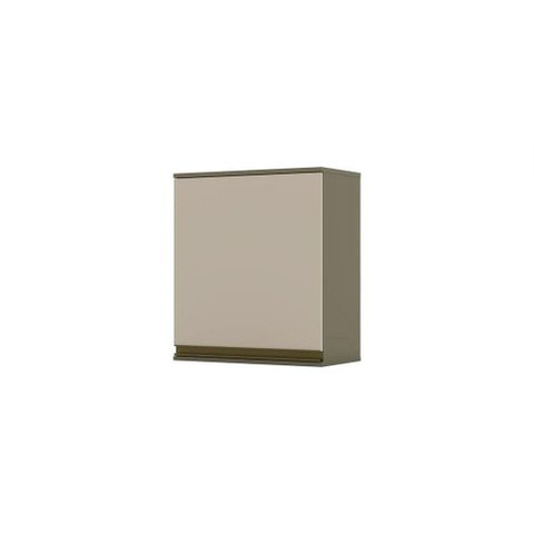Armário Aéreo 01 Porta 60 Cm Connect Henn Duna com Cristal