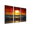 Quadro Decorativo Paisagem Beautiful Sunset Bordas Infinita - 1