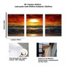Quadro Decorativo Paisagem Beautiful Sunset Bordas Infinita - 4