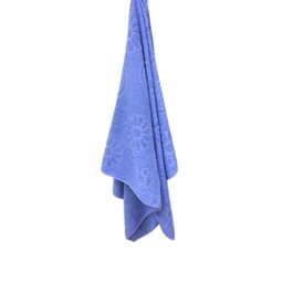 Jogo De Toalha De Banho e Rosto 5 Peças Gigante Briza - Floral:Azul - 2