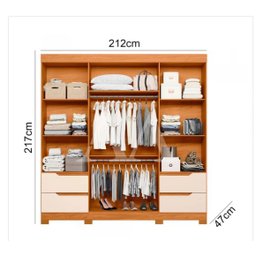 Roupeiro 4g 4p. Abrir Albatroz Vivacce Carvalho Grife/off White - 2
