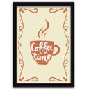 Ver imagem 2 de Conjunto Quadros Decorativos 4 peças Coffee time - Moldura Preta