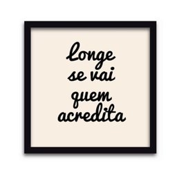 Conjunto Quadros Decorativos 3 peças 40x40 Folhas de Outono - Moldura Preta - 2