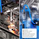 Ver imagem 3 de 20mts Mangueira Pneumática Flexível Tubo 8mm Pu 150psi / 10bar Azul