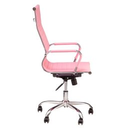 Cadeira de Escritório Charles Eames Presidente - Rosa Claro - 3