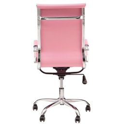 Cadeira de Escritório Charles Eames Presidente - Rosa Claro - 5