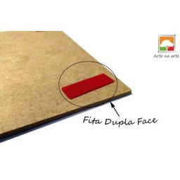 Kit Placas Quadros Decorativas 20 x 30 Emojis 5 unidades - 5