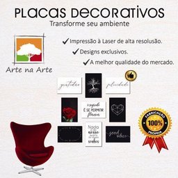 Kit Placas Quadros Decorativas 20 x 30 Emojis 5 unidades - 4