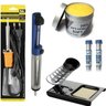 Kit Ferramentas Ferro Solda Tubetes Sugador Suporte e pasta - 220V 60W - 1