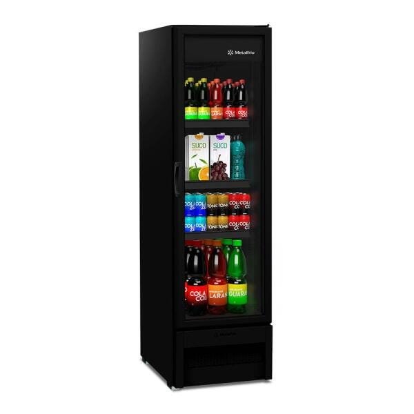 Refrigerador Expositor Vertical Metalfrio All Black 296 Litros Vb28R 220V 220V - 2
