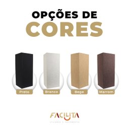 Par de Arranhador para Gatos e Protetor de sofá Marrom Facilita - 5